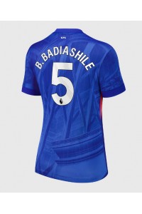 Chelsea Benoit Badiashile #5 Fotballdrakt Hjemme Klær Dame 2025-26 Korte ermer